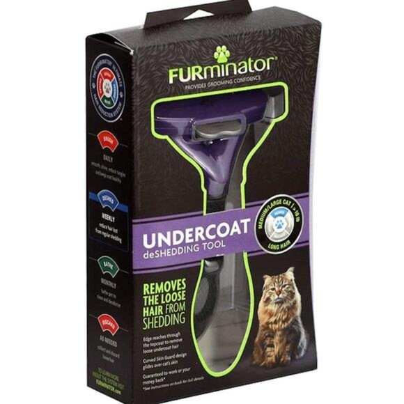 Cat Brush Deshedding tool for Cats & Kitten / Pet Comb - Picture 1 of 3